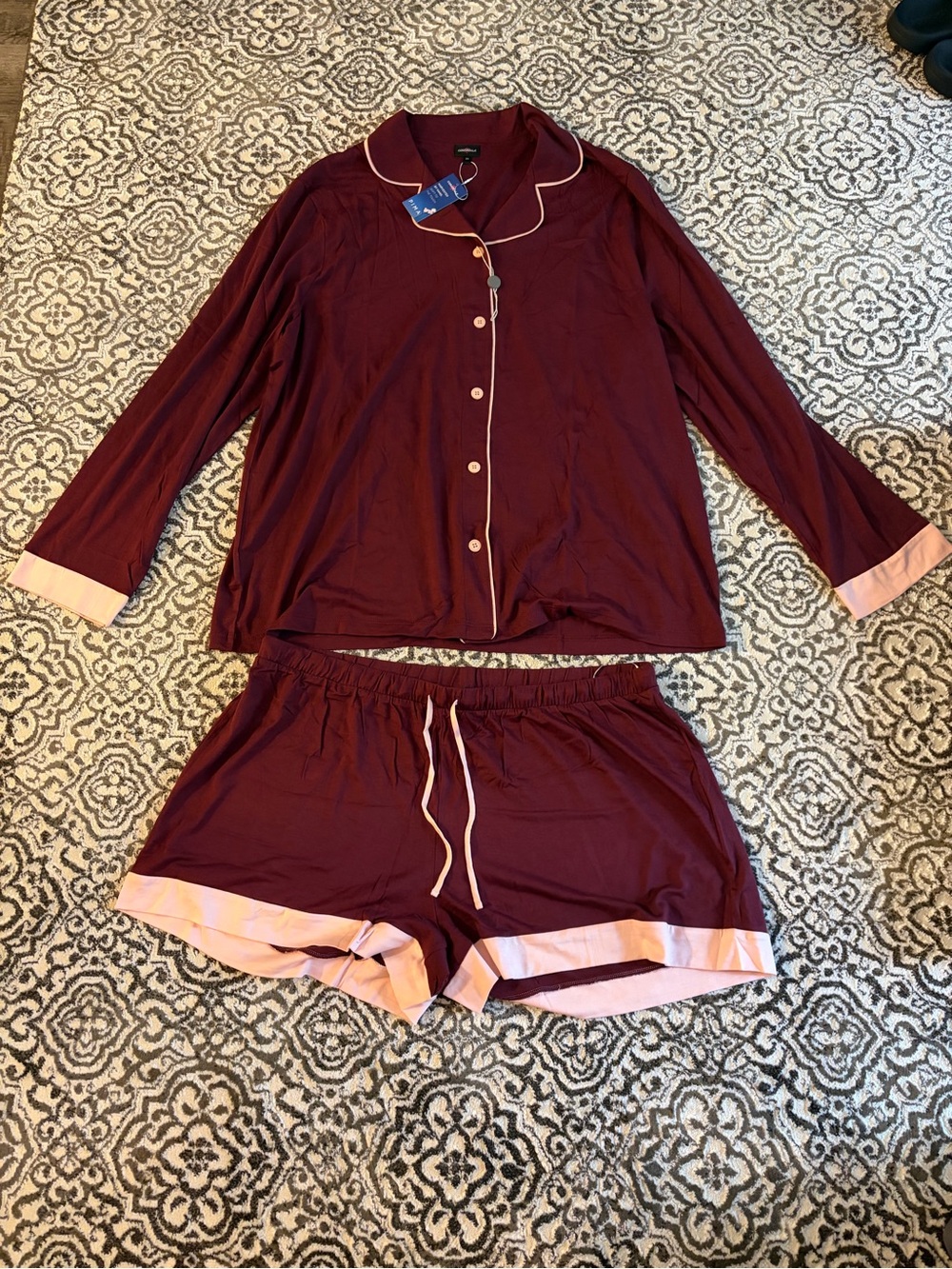 Cosabella Long Sleeve Pajama Set PIMA COTTON 2XL